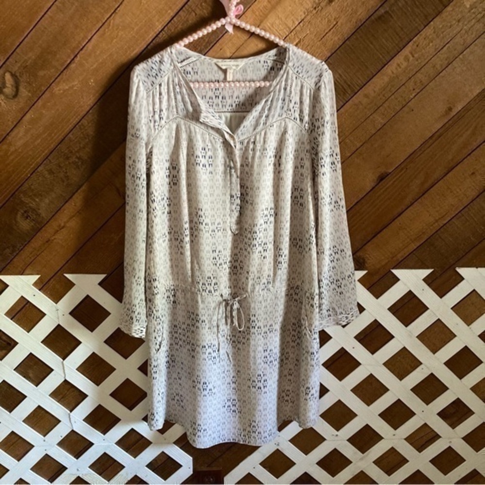 Rebecca Taylor printed silk dress size 4